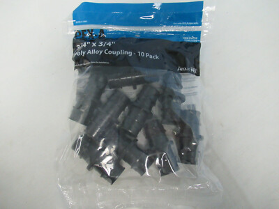 Apollo Pex EPXPAC3410PK 3/4'' x 3/4'' Poly Alloy Coupling 10pk 670750842573