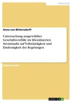 Anna Von Blittersdorff | Untersuchung AusgewäHlter GeschäFtsvorfäLle Im...