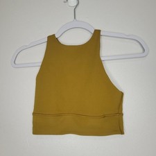 Lululemon Energy Bra High Neck Long Line Strappy size 4
