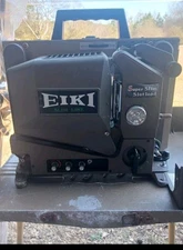 Vintage EIKIS Film Projector And Safe-lock Projector Stand Bundle