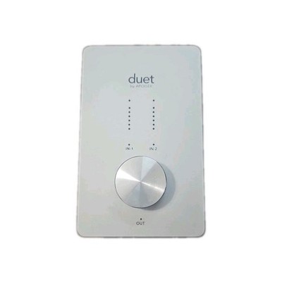 Apogee Duet FireWire Audio Interface Silver Mac Recording Interface No Accessori