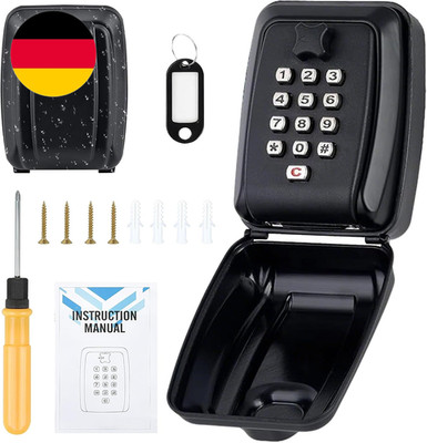 Schlüsseltresor Mit Zahlencode, Groß Schlüsselsafe Aussen 12 Stellig Schlüsselbo