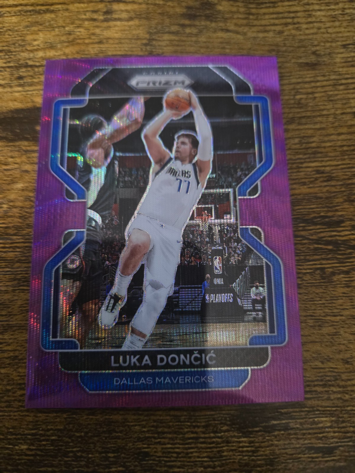 2021-22 Panini Prizm Purple Wave Luka Doncic 223