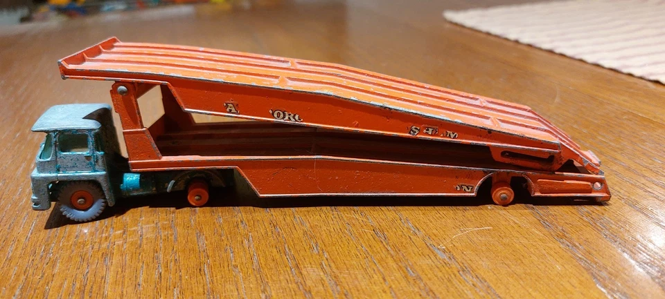 1960's Matchbox LESNEY KING SIZE K-8 Guy Warrior Car Transporter G-2 ~ NICE! - Image 3 of 4