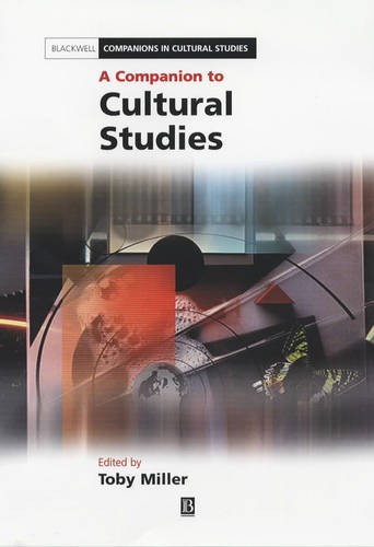 A Companion to Cultural Studies Miller Hardback Wiley–Blackwell 9780631217886