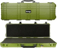 44 Inch Hard Rifle Case, Waterproof, Shock Proof, and TSA Ready with Wheels