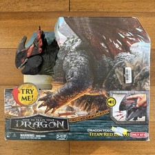 How to Train Your Dragon VOLCANO ISLAND TITAN RED DEATH 23" NEW SMALL DENT 