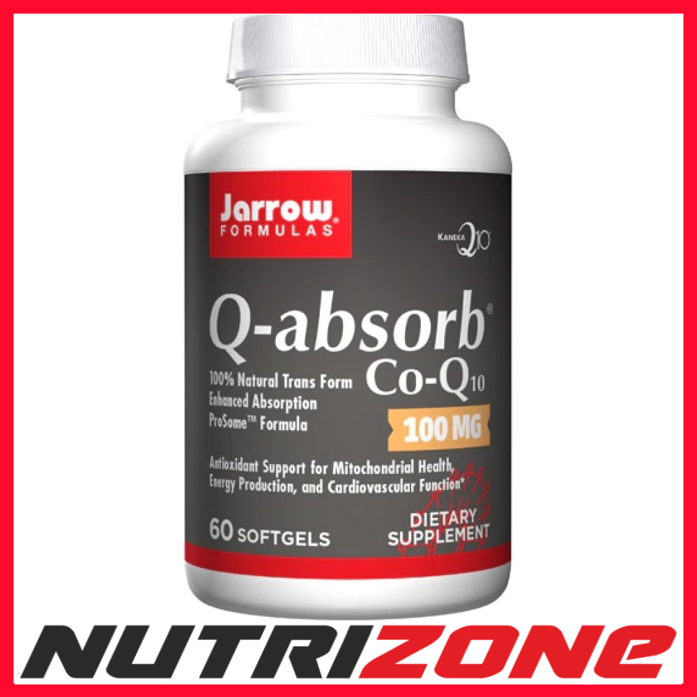 Jarrow Formulas Q-absorb 100mg - 60 softgels