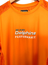 Men L Miami Dolphins Under Armour NFL  OnField Combine Heat Gear Football Shirt