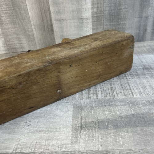 Antico AEREO Blocco Legno 16” Fatto a Mano Legno Funzionante - Foto 7 di 8