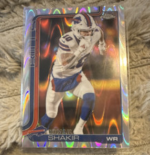 Topps 2023 Khalil Shakir Buffalo Bills Parallel Football Card #32