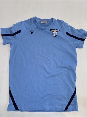 SS Lazio Macron Junior Training T-Shirt Sky Blue Boys XS L JR 146-158cm