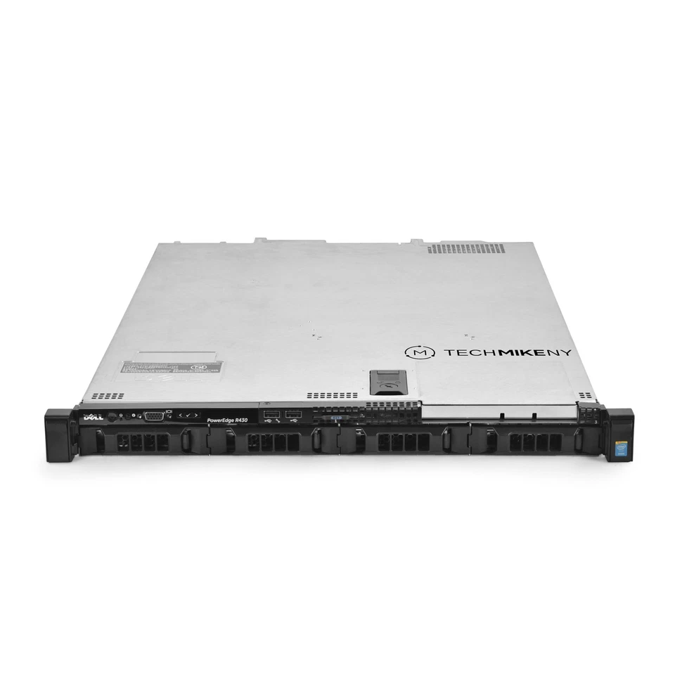 Servidor Dell PowerEdge R430 2x E5-2643v3 3,40 GHz 12 núcleos 192 GB RAM 4x caddies Foto 3 de 4