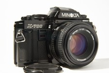 Minolta X-700 35mm SLR Film Camera with 50mm f1.7 Manual Focus Lens