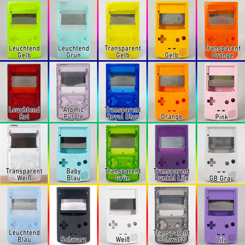 FPGBC Set mit Gehäuse XXL IPS Display Konsole GAME BOY Color GBC Kit FPGA - Bild 4 von 4