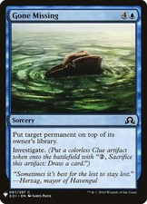 x1 Gone Missing - Mystery Booster - NM - MTG
