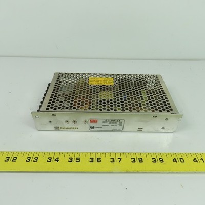 Mean Well S-100-24 Enclosed Switching Power Supply 24V Output 100-240VAC Input