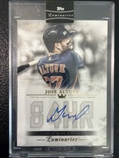 2018 Topps Luminaries - Home Run Kings Autographs Jose Altuve #HRK-JA (AU)
