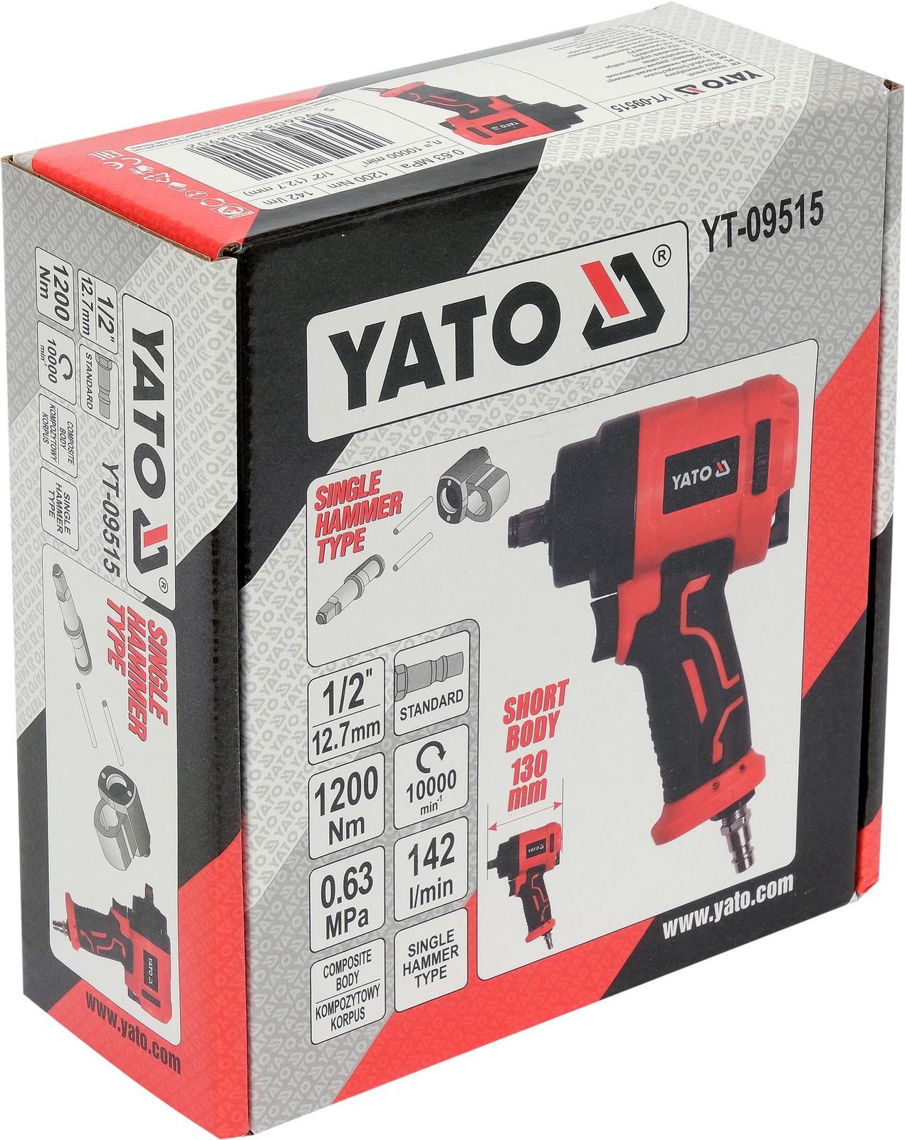 Fits YATO NARZ�DZIA YT-09515 1/2' MINI 1200 NM PNEUMATIC WRENCH   ⭐UK Stock⭐