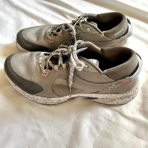 RYKA WOMENS SUMMIT TRAIL SNEAKER GRAY SZ8.5