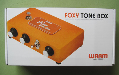 Warm Audio Foxy Tone Box - Fuzz Pedal - Orange - NIB