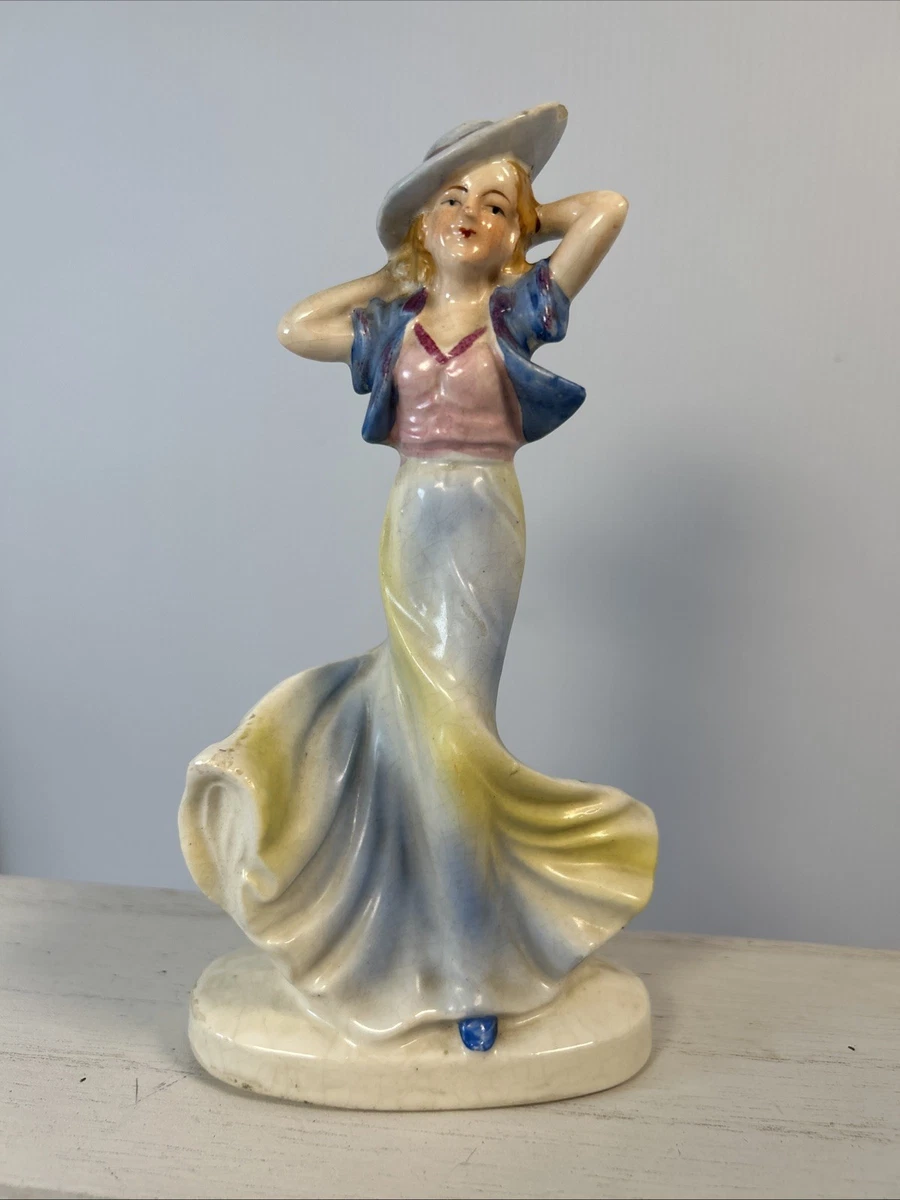 Occupied Japan Woman Figurine In Occupied Japan Collectibles for