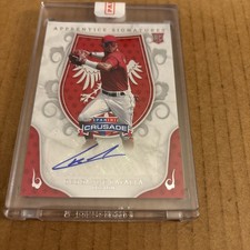 2024 Crusade Apprentice Signatures AUTO Ceddanne Rafaela RC #AS-CRF Red Sox (-)