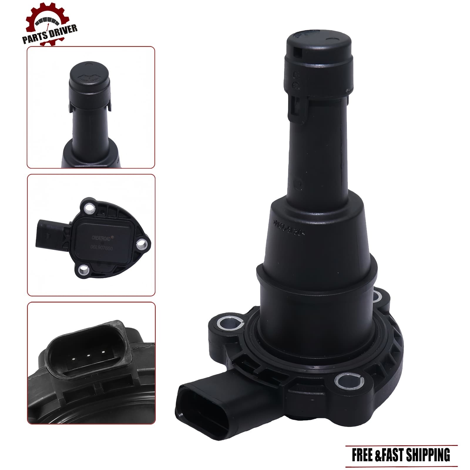 High Quality Engine Oil Level Sensor For Audi A5 A6 Q5 Q3 R8 S3 S6 06L907660C US