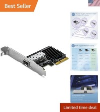 TrendNet 10G SFP PCIe Network Adapter - 10Gbps Speed, NDAA Compliant