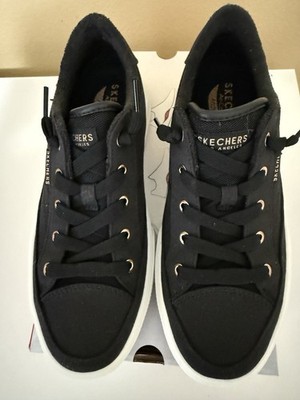 Skechers Arch Fit Arcade MEET YA THERE Women s 7.5 US Black