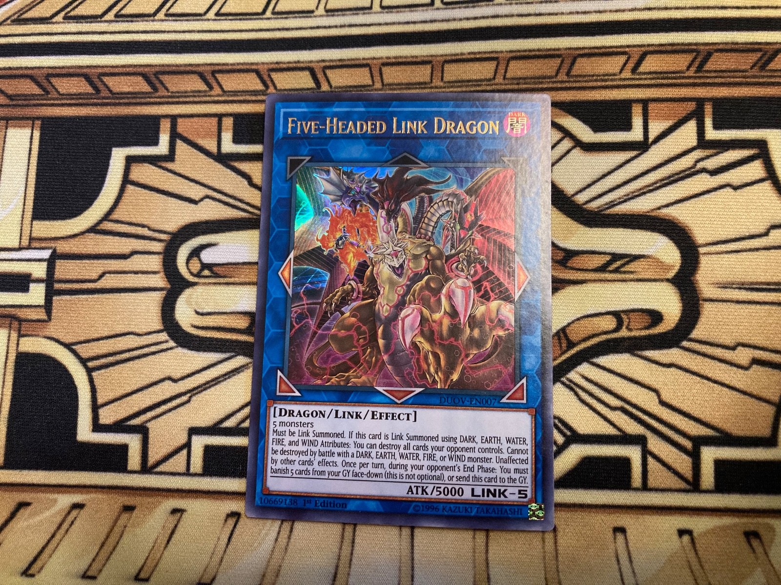 Five-Headed Link Dragon DUOV-EN007 1st Edition Ultra Rare NM