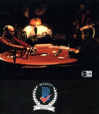 MATT DAMON SIGNED ROUNDERS MIKE MCDERMOTT 8X10 PHOTO BECKETT COA BAS ODYSSEY