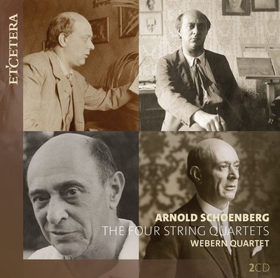 Arnold Schoenberg Arnold Schoenberg: The Four String Quartets (CD) Album