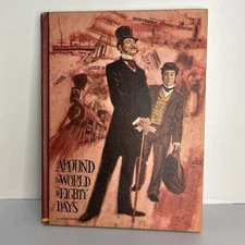 1969 Around The World In Eighty Days Hardcover  Book Jules Verne