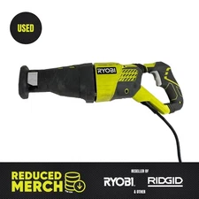 Ryobi RJ1861V 12-amp Reciprocating Saw Corded Variable Speed Addq