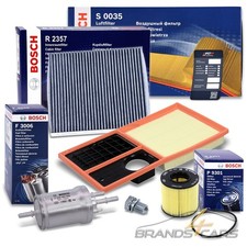 BOSCH-FILTER INSPEKTIONSPAKET FILTERSATZ B FÜR VW POLO 6R 1.4 9N 1.6 06-10