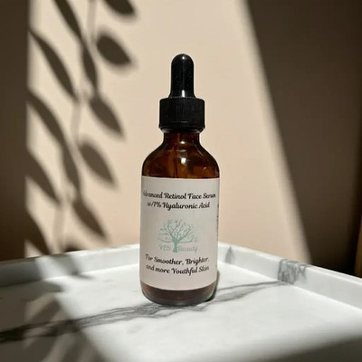 Advanced Retinol Serum   Super Antioxidant Formula with 1% Hyaluronic Acid