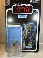 Star Wars Black Series 6  Yoda Force Spirit Unpunched ROTJ 40th Anniversary