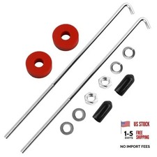 Universal Battery Hold Down Kit with J Hook,10 Inch Car Battery Holder Bracket