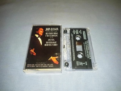 JOHN HANSON HIGHLIGHTS OF THE STUDENT PRINCE & THE VAGABOND KING CASSETTE ALBUM