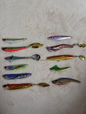 Sea Bass, Flounder, Light Shore Jigging, Metal Jig, Lure, 11 Piece Set