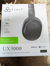 final UX3000 Bluetooth wireless headphones with noise canceling
