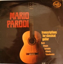 Mario Parodi - Transcriptions For Classical Guitar (VINYL)