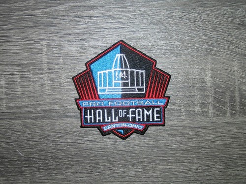 Pro Football Hall of Fame Canton Ohio NFL Embroidered Iron On Patch 3.5" x 3.5"