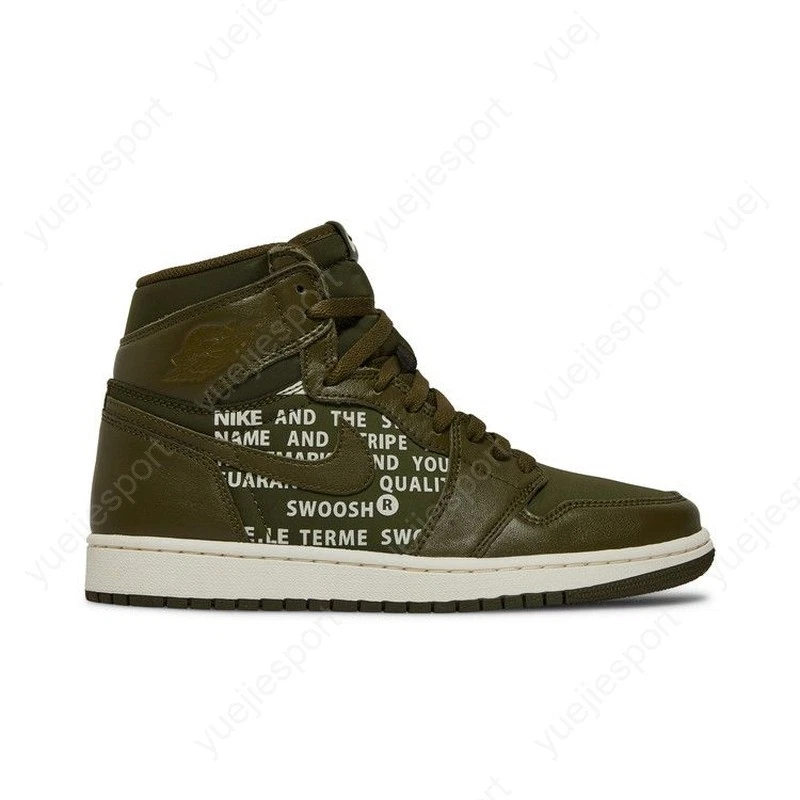 Jordan 1 OG High Olive Canvas for Sale | Authenticity Guaranteed