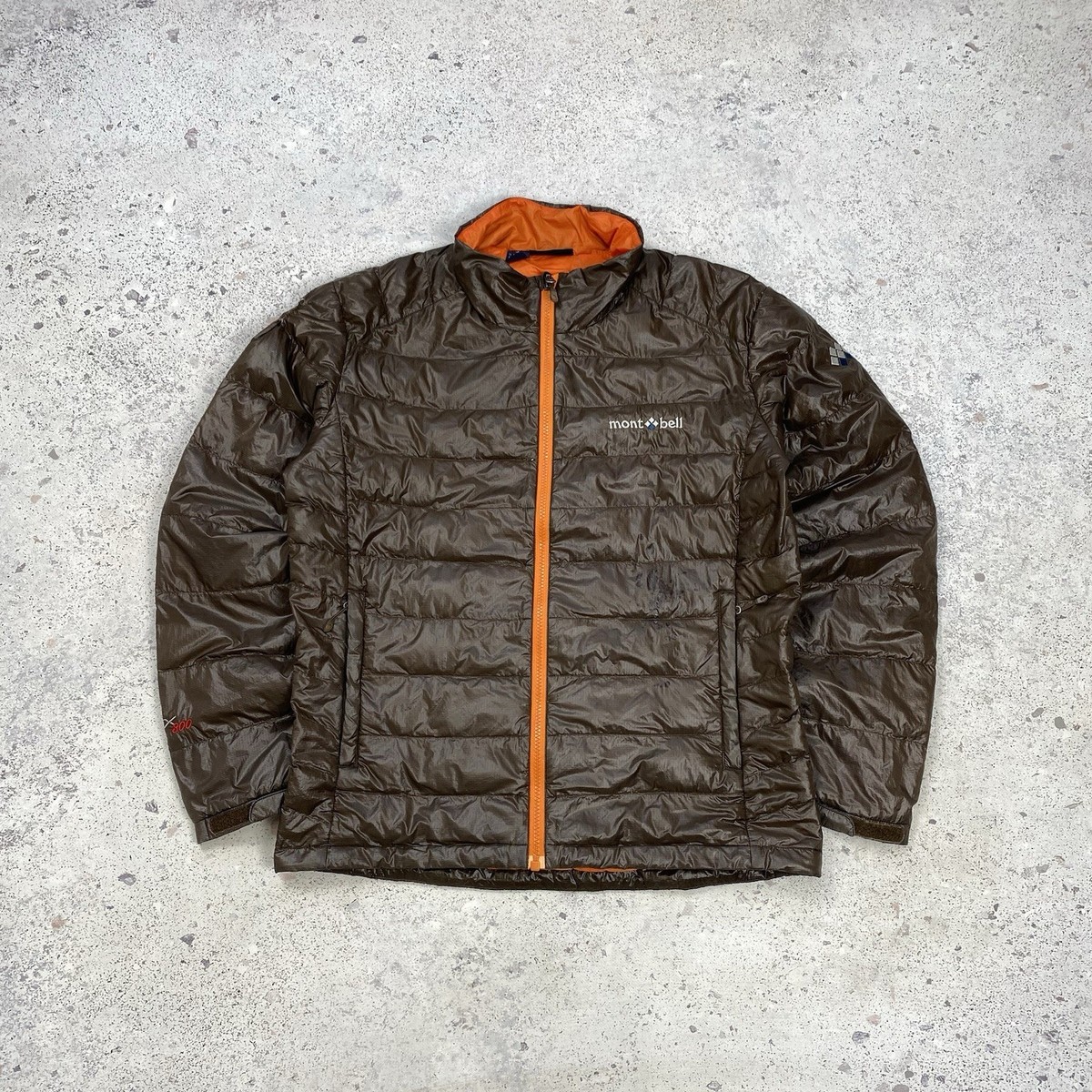 ジャケット・アウター mont-bell EX800 puffer jacket Montbell EX800 Goose Down Puffer Jacket Men S Brown