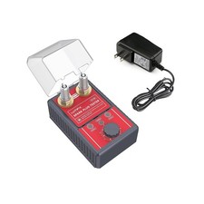 Spark Plug Tester, Automotive Dual Holes Spark Plug Tester Tool with Adjustab...
