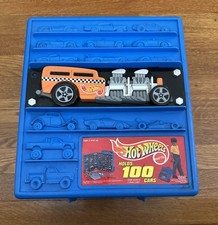 Lot Of 36 Vintage Hotwheel Matchbox Cars in Carrying Case