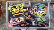 NEW MOC Tyco Magnum 440-X2 Labonte Brothers HO Scale Slot Car Combo
