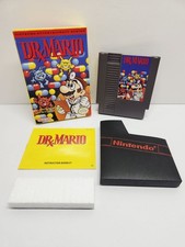 Dr. Mario Nintendo NES COMPLETE CIB Authentic Tested Nice!